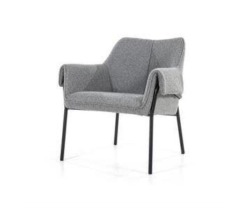 Fauteuil Tony | Grijs Copenhagen | Eleonora, Ophalen of Verzenden, Nieuw