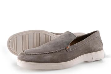 Santoni Loafers in maat 44 Bruin, Kleding | Heren, Schoenen, Loafers, Bruin, Verzenden, Zo goed als nieuw