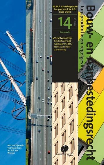 9789462512726 Bouw- en aanbestedingsrecht 14 -   Bouw- en..., Verzenden, Zo goed als nieuw, M.A.B. Chao-Duivis
