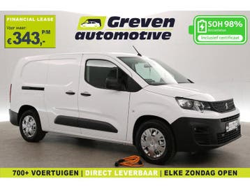 Peugeot e-Partner 50 kWh L2 | Snelladen | SOH 98% | Airco, Automaat, Wit, Elektrisch, Nieuw