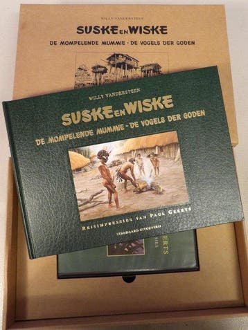 Suske en Wiske - De mompelende mummie / De vogels der goden, Boeken, Stripboeken, Nieuw