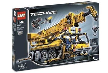 Lego Set - 8421 - Technic - Pneumatic Texhnic Motorized, Nieuw