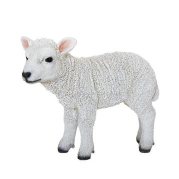Dierenbeeldje lammetje staand 21 cm - Beeldjes, Ophalen of Verzenden, Nieuw