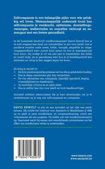 De weg van zelfcompassie 9789401435970 David Dewulf, Verzenden, Gelezen, David Dewulf