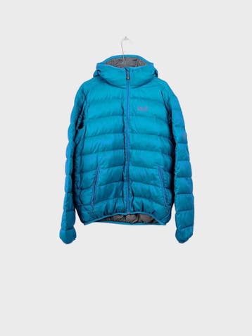 Jack Wolfsk Pufferjassen Heren maat L Turquoise Vintage, Ophalen of Verzenden, Nieuw, Jack Wolfsk