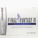 MarioGBA.nl: Final Fantasy IV Advance Handleiding - iDEAL!, Spelcomputers en Games, Ophalen of Verzenden, Gebruikt