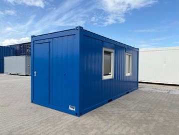 Kantoorunit - 6 x 2.5 mtr - zijramen (jong  gebruikt), Ophalen of Verzenden