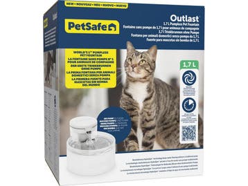 PetSafe Outlast - Waterfontein - Zonder traditionele pomp -, Verzenden, Nieuw
