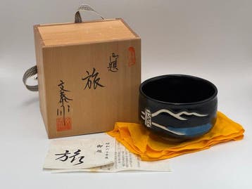 Buntai Sugiura - Chawan - Keramiek - Seto-ware theekom
