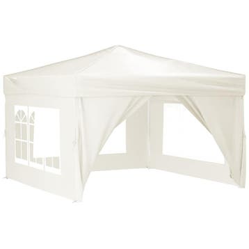 Partytent inklapbaar 3x3m - Retourdeal 41% Korting, Opvouwbaar, Partytent, Minder dan 4 meter, Zo goed als nieuw