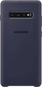 Samsung Galaxy S10 Plus Silicone Cover Navy, Ophalen of Verzenden, Nieuw