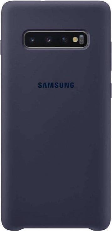 Samsung Galaxy S10 Plus Silicone Cover Navy, Ophalen of Verzenden, Nieuw