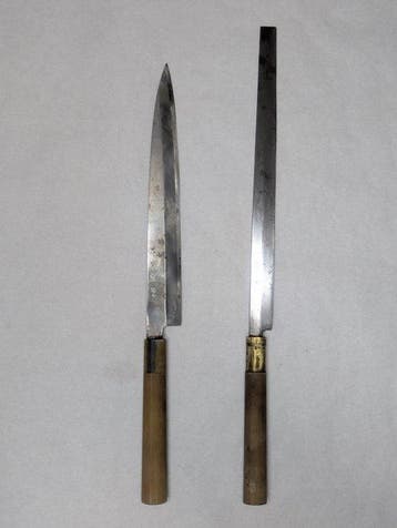 Keukenmes - Staal, Hout - Japan - Traditionele Japanse