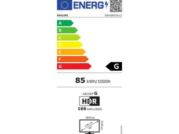 Philips 50PUS8555/12 - 50 inch - 4K LED - Zilver (2020), Verzenden, Nieuw, Philips
