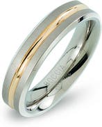 Boccia Titanium 0144.02 ring - Titanium - Zilver en, Verzenden, Nieuw