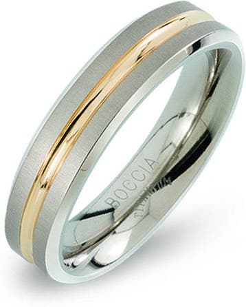 Boccia Titanium 0144.02 ring - Titanium - Zilver en, Sieraden, Tassen en Uiterlijk, Ringen, Verzenden, Nieuw