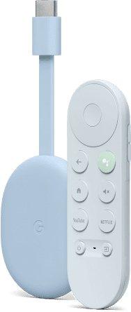 Chromecast met Google TV - 4K HDR - Blauw (Nieuw) (Origineel, Verzenden, Nieuw