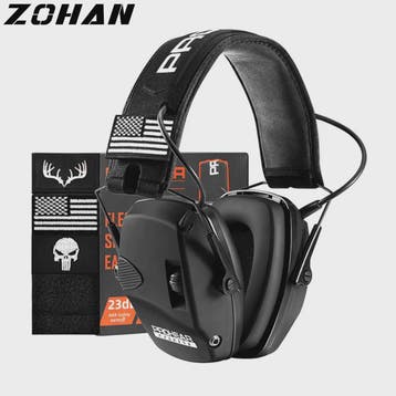 ZOHAN Sparta Elektronische Gehoorbescherming - Actieve Oorka, Verzenden, Nieuw