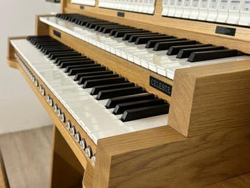 Content Celeste 236, Zo goed als nieuw, 2 klavieren, Orgel