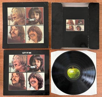 Beatles - Let It Be - UK 1st Press Box Set – 2U/2U Red Apple, Nieuw in verpakking