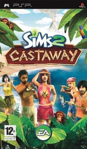 De Sims 2 op een Onbewoond Eiland (Buitenlands Doosje), Ophalen of Verzenden, Zo goed als nieuw