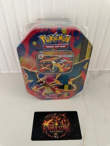 Pokémon - 1 Box - Mega Charizard Tin (Mega Charizard Y ex) -, Nieuw