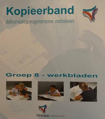 Kopieerband minimumprogramma rekenen werkbladen groep 8, Verzenden, Nieuw