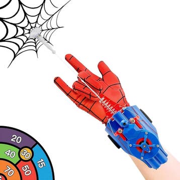 JUST23 Web Shooter Telescopic - Blauw - Gebaseerd op, Kinderen en Baby's, Ophalen of Verzenden, Zo goed als nieuw