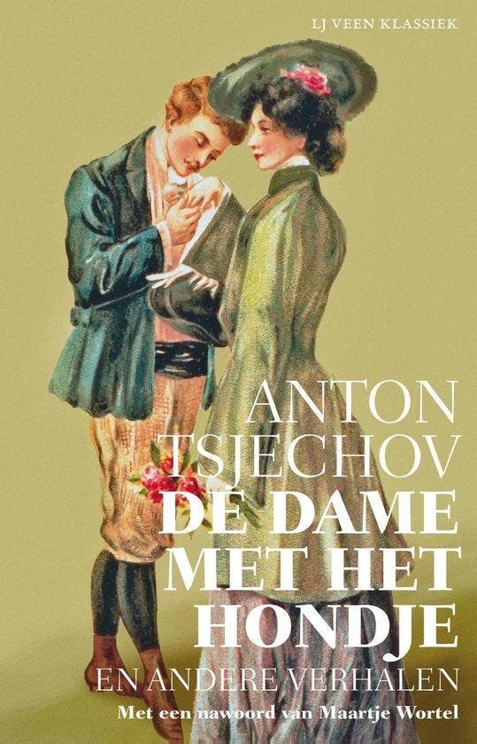 9789020415155 LJ Veen Klassiek - De dame met het hondje e..., Boeken, Romans, Zo goed als nieuw, Verzenden