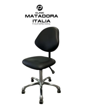 Tabouret Matadora Zwart - Comfortabele Werkkruk met Verst..., Witgoed en Apparatuur, Persoonlijke-verzorgingsapparatuur, Verzenden