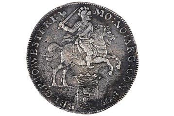 Nederland, West-Friesland Zilveren Rijder 1742 – Rooster