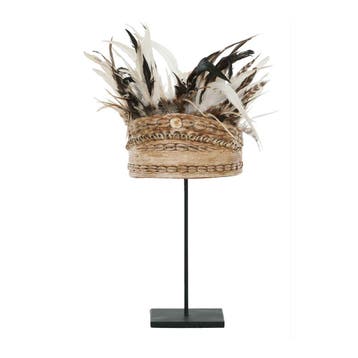 *WOONWINKEL* Must Living Balinese Hoed Traditionele Hoed Bal, Verzenden, Nieuw