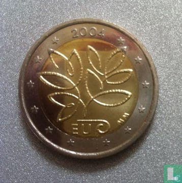 Finland 2 euro 2004 Uitbreiding van de EU, Verzenden, Overige landen, 2 euro, Losse munt