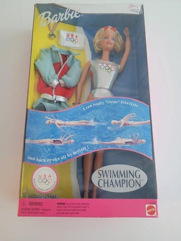 Mattel - Barbiepop Swimming Champion Barbie - 2000-2010 -