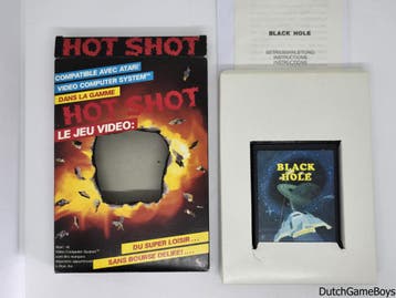 Atari 2600 - Hot Shot / Goliath - Black Hole, Verzenden, Gebruikt