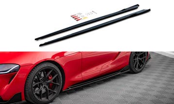 Zijskirts V.3 Toyota Supra MK5 Maxton Glans Zwart, Ophalen of Verzenden, Nieuw