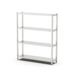 HCB Opbergrek - stelling - 150 x 40 x 180 cm - RVS, Verzenden, Nieuw in verpakking, Overige typen