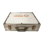 Aluminium transportkoffer, 48x37x14 cm, wit grijs, met, Ophalen of Verzenden, Gebruikt