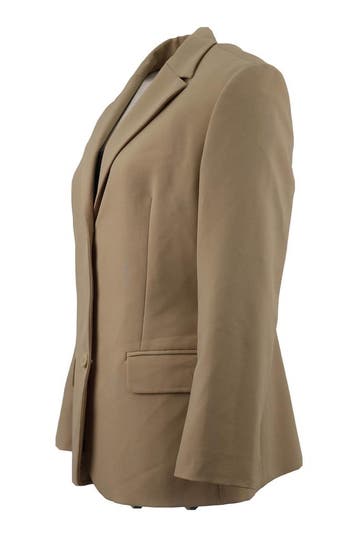 United Colors of Benetton Blazer in maat 46 Beige, Kleding | Dames, United Colors of Benetton, Verzenden, Zo goed als nieuw, Beige