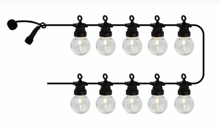 Sirius Lucas lichtsnoer priklicht buiten NIEUW Frosted Clear, Tuin en Terras, Buitenverlichting, Waterbestendig, Led, Netvoeding