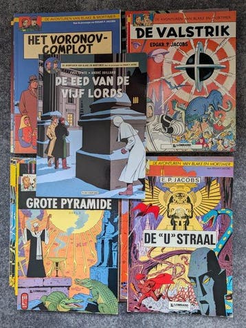 Blake en Mortimer + De U-straal - 20 Albums - Herdruk -, Boeken, Nieuw