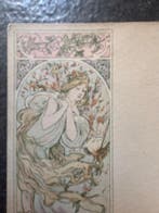 Alphonse Mucha – Originele Liberty geïllustreerde, Gelopen