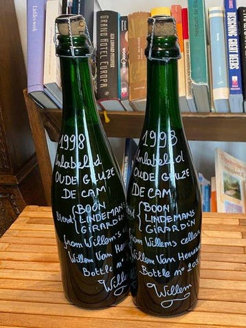 De Cam - Zonder label 1998 - 75cl - 2 flessen, Nieuw