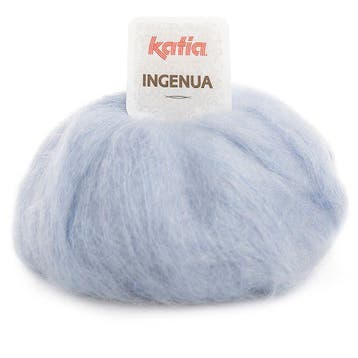 Katia Ingenua - 64 licht hemelsblauw - Mohair Garen, Ophalen of Verzenden, Nieuw