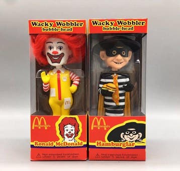 Funko - Beeldje - Ronald McDonald and Hamburglar Funko Wacky