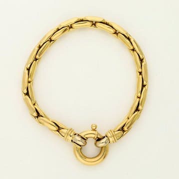 Armband - 18 karaat Geel goud, Sieraden, Tassen en Uiterlijk, Armbanden, Nieuw