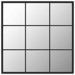 Spiegel Metaal 60x60 | Tweedekansje | OP=OP, Huis en Inrichting, Woonaccessoires | Spiegels, Vierkant, Ophalen of Verzenden, Zo goed als nieuw