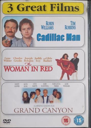 Cadillac Man +Woman in Red +Grand Canyon -  Gratis verzenden, Vanaf 12 jaar, Verzenden, Zo goed als nieuw, Boxset