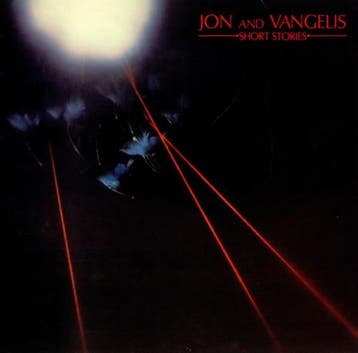 LP gebruikt - Jon And Vangelis (cut-out) - Short Stories, Verzenden, Zo goed als nieuw, Overige formaten