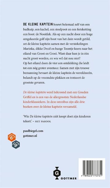 De kleine kapitein 9789025773731 Paul Biegel, Verzenden, Zo goed als nieuw, Paul Biegel